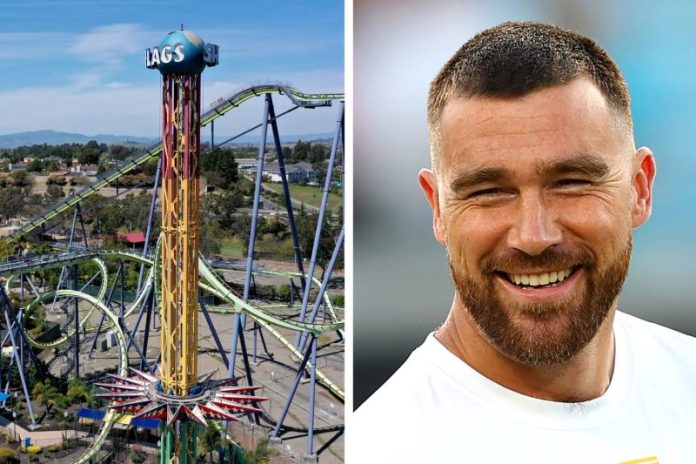 A group that includes activist investor Jana Partners and NFL player Travis Kelce says it has accumulated one of the largest ownership stakes in Six Flags Entertainment and intends to press the company’s leadership on ways to improve the struggling amusement park operator’s business.
Jana said Tuesday that the investor group now owns an economic interest of approximately 9% in Six Flags. The group plans to ‘engage’ with Six Flags’ management and board of directors to discuss ways to enhance shareholder value and improve visitors’ experience.
Shares in the Charlotte, North Carolina-based Six Flags surged 17.7% on the news. The shares added another 5.1% gain in after-hours trading. Even with Tuesday’s rally, the company’s shares are down about 47% so far this year.
Six Flags reported a loss of $319.4 million for the first half of the year. The company said attendance fell 9% in the three months that ended June 29, due partly to bad weather and a ‘challenged consumer’ in most of the markets it operates in.
The investor group also includes consumer executive Glenn Murphy and technology executive Dave Habiger.
Kelce, tight end for the Kansas City Chiefs, said in a statement that he grew up going to Six Flags amusement parks.
‘The chance to help make Six Flags special for the next generation is one I couldn’t pass up,’ he said.
This post appeared first on NBC NEWS