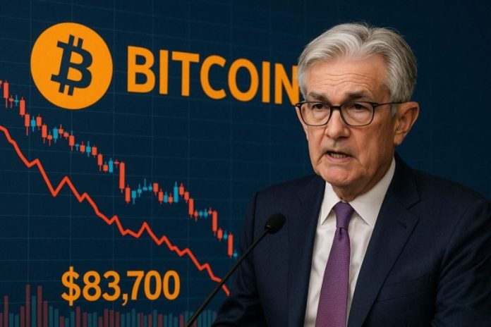 <div>
<div style="margin-bottom:20px;"></div>
<h1>Fed’s Stagflation Warning Impacts Crypto Markets</h1>
<p>On April 16, 2025, the cryptocurrency market experienced a notable downturn following Federal Reserve Chair Jerome Powell’s remarks about potential stagflation. Bitcoin’s price fell to $83,700, reflecting a 1.5% decrease over 24 hours, as investors reacted to concerns about inflation and slowed economic growth.</p>
<h2>Stagflation Concerns Emerge</h2>
<p>In a speech addressing the economic implications of recent tariff policies, Powell stated, “We may find ourselves in the challenging scenario in which our dual-mandate goals are in tension.” This acknowledgment of possible stagflation—a combination of stagnant economic growth and high inflation—prompted a cautious response from markets.</p>
<h2>Impact on Cryptocurrency Market</h2>
<p>The immediate effect of Powell’s comments was a swift decline in Bitcoin’s value, which had been approaching the $86,000 level earlier in the day. The broader cryptocurrency market mirrored this trend, with major altcoins experiencing similar losses. The Nasdaq also dropped 3.4%, indicating a wider market apprehension.</p>
<h2>Investor Sentiment and Outlook</h2>
<p>Analysts suggest that the Federal Reserve’s hawkish stance may delay anticipated interest rate cuts, affecting liquidity and risk appetite in financial markets. Quinn Thompson, CIO at Lekker Capital, noted, “Powell came out extremely hawkish… It’s difficult for me to paint a constructive picture in the immediate term.”</p>
<p>As the market adjusts to these developments, investors are advised to monitor economic indicators and central bank communications closely. The interplay between monetary policy and cryptocurrency valuations remains a critical factor in market dynamics.</p>
<p><a href="https://www.coindesk.com/markets/2025/04/16/bitcoin-rally-short-circuited-as-fed-chair-powell-raises-stagflation-fear" target="_blank" rel="noopener noreferrer">Source: CoinDesk</a></p>
<p>The post <a rel="nofollow" href="https://www.financebrokerage.com/feds-stagflation-warning-impacts-crypto-markets/">Fed’s Stagflation Warning Impacts Crypto Markets</a> appeared first on <a rel="nofollow" href="https://www.financebrokerage.com/">FinanceBrokerage</a>.</p>
</div>
<br>