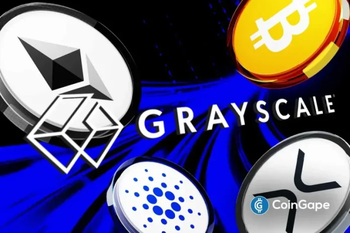 <p>Grayscale Digital Large Cap Fund (GDLC) gets greenlight to list and trade by the U.S. Securities and Exchange Commission (SEC). The fund holding Bitcoin (BTC), Ethereum (ETH), XRP, Solana (SOL), and Cardano (ADA) was approved a few months ago, but the commission held back its listing. Grayscale’s GDLC With SOL and ADA to List on</p>
<p>The post <a href="https://coingape.com/grayscale-gdlc-fund-holding-sol-ada-gets-sec-nod-for-nyse-debut/">Grayscale’s GDLC Fund Holding SOL and ADA Gets SEC Nod for NYSE Debut</a> appeared first on <a href="https://coingape.com/">CoinGape</a>.</p>
<br>